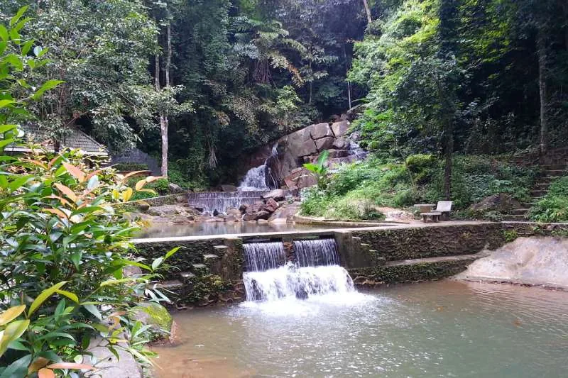 Kathu Waterfall in Kathu district, Phuket